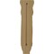 Ekena Millwork 9"W x 10"D x 34"H Super Jumbo Traditional Wood Corbel, Cherry CORW09X10X34TRCH - alternate 4
